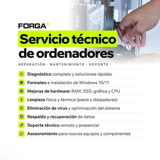Servicio técnico PC | Reparación y mejoras