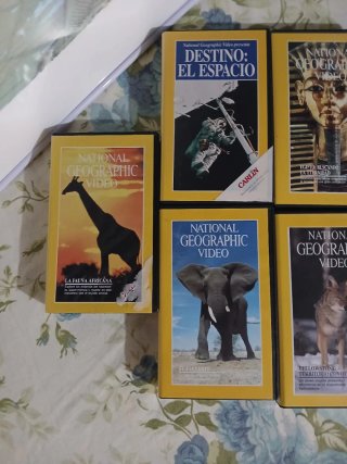 13 Películas National Geographic VHS