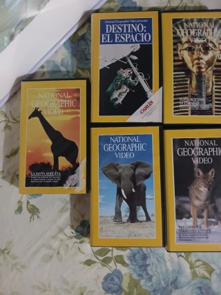 13 Películas National Geographic VHS