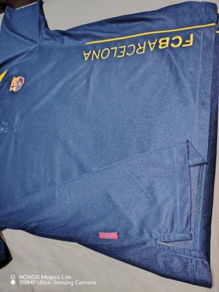 Polo Ufficiale FC Barcelona Blu/Giallo