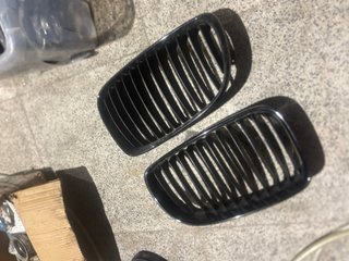 Calandra BMW E46 Negra