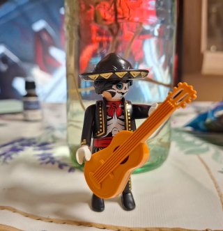 Playmobil Mariachi Guitarra Día Muertos
