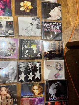 Lote de Maxi Singles CD Madonna