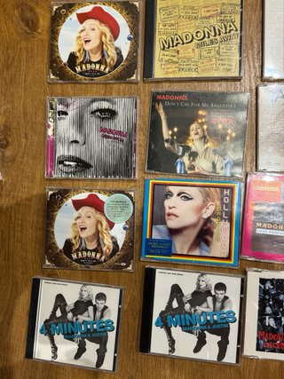 Lote de Maxi Singles CD Madonna