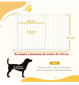 Barandilla de seguridad para escaleras