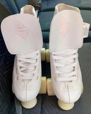 Patins Artísticos Oxelo Brancos n. 34,5