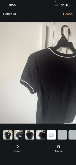 Camiseta negra con dragón chino