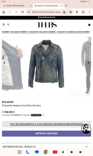 VENDO CAMBIO Chaquetas Pierre Balmain
