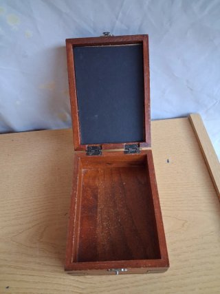 Caja decorativa marinera de madera