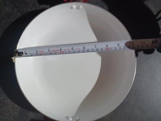 Paellera Sarten con Asas Rojas