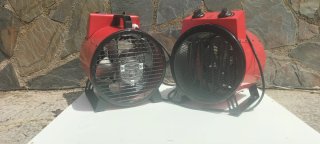 2 Estufas Eléctricas Rojas