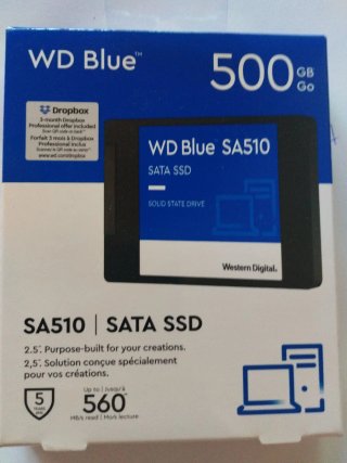 SSD WD Blue SA510 500GB SATA 2.5