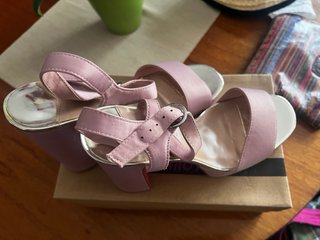 Sandalias Stradivarius Tacon Talla 39