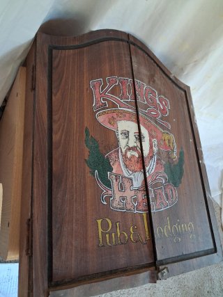 Armario antiguo madera King's Head