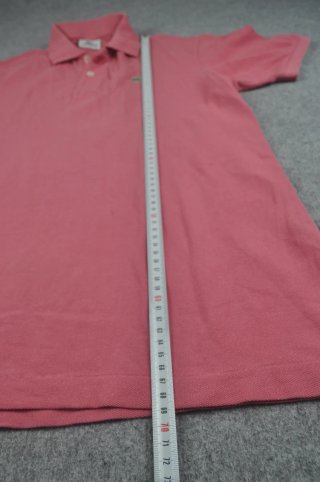 Polo Lacoste Rosa Talla L Etiqueta BASI SA