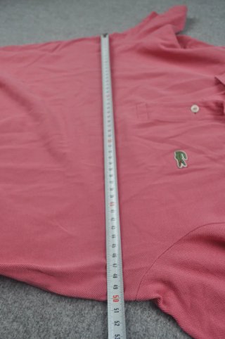 Polo Lacoste Rosa Talla L Etiqueta BASI SA