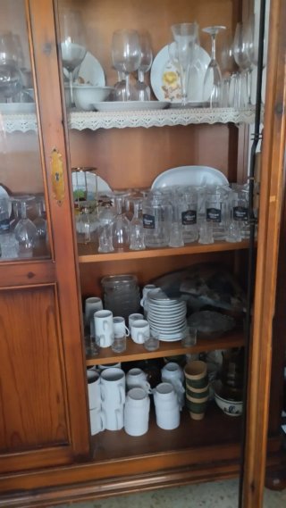 Vitrina Madera Pino Flandes