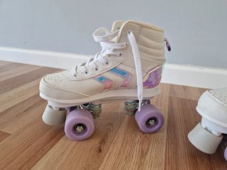 Patines Blancos Lavanda EU36 Decathlon