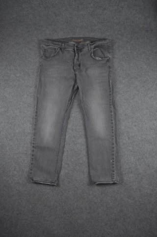 Pantalon Jean Burberry Grises Talla M Vintage