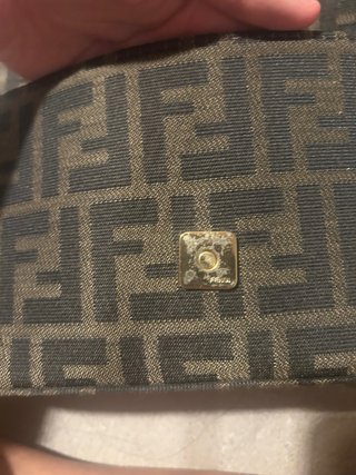 Bolso tipo Fendi Marrón Multicolor