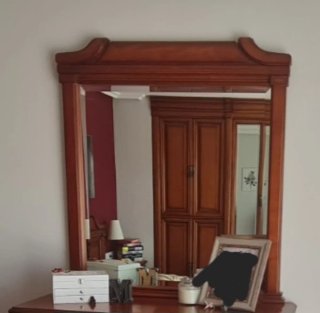 Marco para cómoda/consola en madera de haya