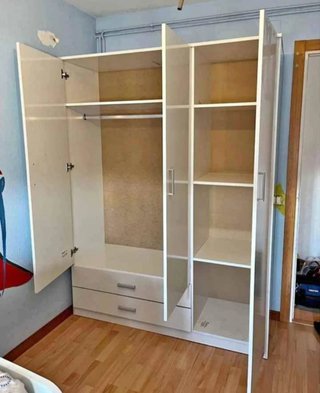 Armarios modernos de madera / 3 medidas