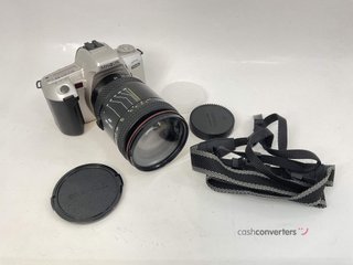 camara reflex minolta 404si dynax + tokina 35-300 1:4.5-6.7