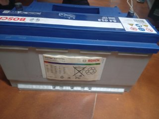 Batería como nueva  BOSCH 95ah 800 a