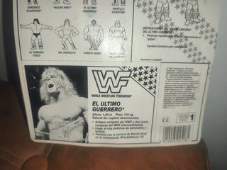 WWF Hasbro El Último Guerrero MOC