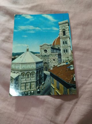 Postal de Anna font la vendo junto al cuadro de An