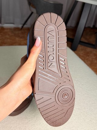Zapatillas Louis Vuitton Azul y Marrón