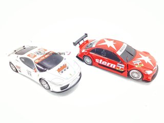 kit pista y coches slot scalextric compact extreme raiders