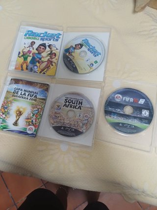 Pack Juegos PS3: Racket Sports, FIFA 18, Copa Mund