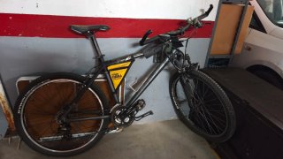 Bicicleta Montaña Negra