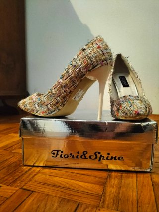 Scarpe tacco alto a spillo 11 décolleté Donna Moda
