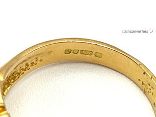 anillo oro 18k con diamante