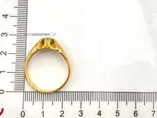 anillo oro 18k con diamante