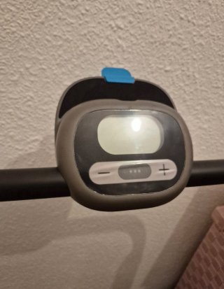 Cinta de correr plegable con inclinación