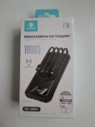 Batería Externa HOPECOM 10000mAh 2.1A