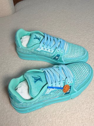 Zapatillas Louis Vuitton Azules/Verdes
