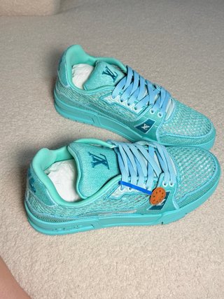 Zapatillas Louis Vuitton Azules/Verdes