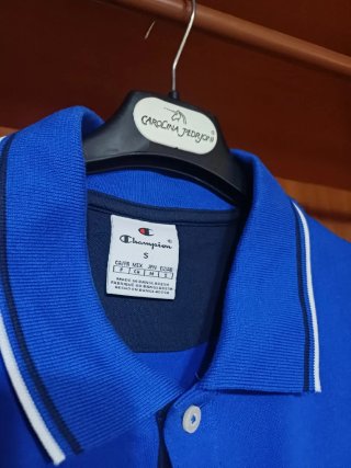 2 Polo Champion Sportivo Blu