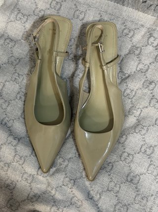 Zapatos Bershka Talla 39 Verde Oliva