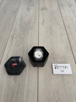 Orologio G-Shock Bianco e Trasparente