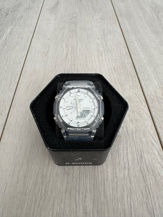 Orologio G-Shock Bianco e Trasparente