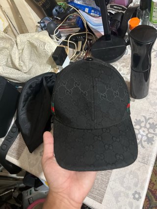 Cappello Gucci Nero GG Supreme