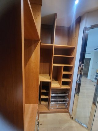 Cerramiento Vestidor Cristal y Metal