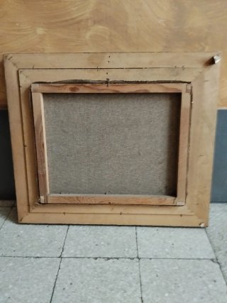 CUADRO AL OLEO CON FIRMA 58X48