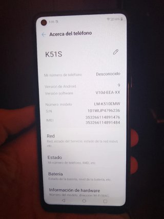 LG K51s