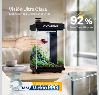 [NUEVO] Acuario /gambario Inteligente VIVOHOME 10L